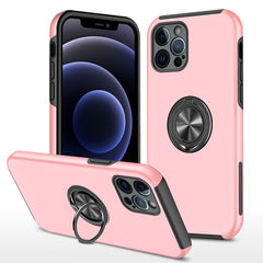 PC + TPU Shockproof Magnetic Protective Case with Invisible Ring Holder, For iPhone 12 mini, For iPhone 12, For iPhone 12 Pro, For iPhone 12 Pro Max