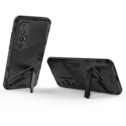 Punk Armor 2 in 1 PC + TPU Shockproof Case with Invisible Holder, For Xiaomi Mi 10S, For OPPO Find X3