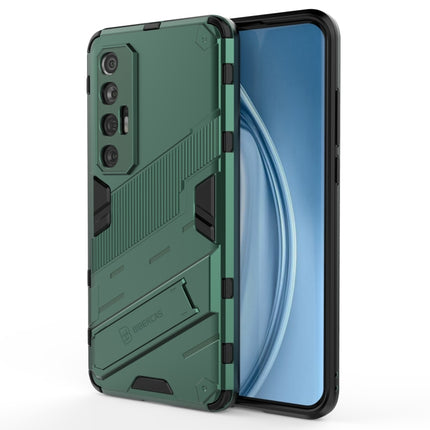 Punk Armor 2 in 1 PC + TPU Shockproof Case with Invisible Holder, For Xiaomi Mi 10S, For OPPO Find X3