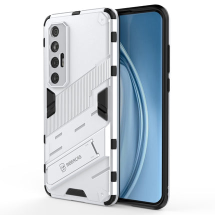Punk Armor 2 in 1 PC + TPU Shockproof Case with Invisible Holder, For Xiaomi Mi 10S, For OPPO Find X3