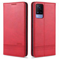 AZNS Magnetic Calf Texture Horizontal Flip Leather Case with Card Slots & Holder & Wallet, For vivo S9, For vivo S9e, For Xiaomi Redmi Note 10, For Xiaomi Redmi Note 10S