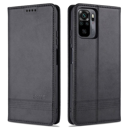 AZNS Magnetic Calf Texture Horizontal Flip Leather Case with Card Slots & Holder & Wallet, For vivo S9, For vivo S9e, For Xiaomi Redmi Note 10, For Xiaomi Redmi Note 10S