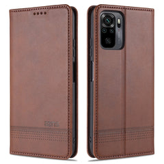 AZNS Magnetic Calf Texture Horizontal Flip Leather Case with Card Slots & Holder & Wallet, For vivo S9, For vivo S9e, For Xiaomi Redmi Note 10, For Xiaomi Redmi Note 10S