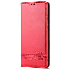 AZNS Magnetic Calf Texture Horizontal Flip Leather Case with Card Slots & Holder & Wallet, For Samsung Galaxy A02