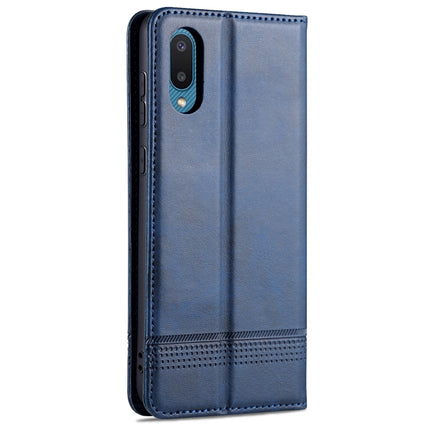 AZNS Magnetic Calf Texture Horizontal Flip Leather Case with Card Slots & Holder & Wallet, For Samsung Galaxy A02