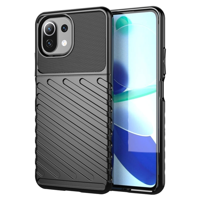 Thunderbolt Shockproof TPU Protective Soft Case, For Xiaomi Mi 11 Lite