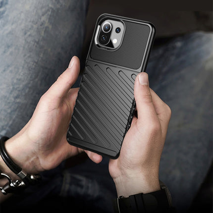 Thunderbolt Shockproof TPU Protective Soft Case, For Xiaomi Mi 10 Pro, For Xiaomi Mi 11 Lite, For OnePlus 9R