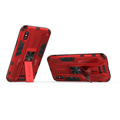 Supersonic PC + TPU Shock-proof Protective Case with Holder, For iPhone X & XS, For iPhone XR, For iPhone XS Max