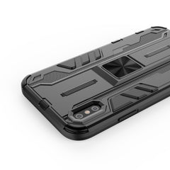 Supersonic PC + TPU Shock-proof Protective Case with Holder, For iPhone X & XS, For iPhone XR, For iPhone XS Max