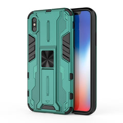 Supersonic PC + TPU Shock-proof Protective Case with Holder, For iPhone X & XS, For iPhone XR, For iPhone XS Max