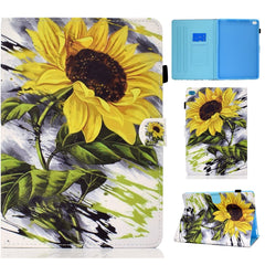 Painted Pattern TPU Horizontal Flip Leather Protective Case, For iPad 10.2 2021 / 2020 / 2019, For iPad Air / Air2 / 9.7 (2017 2018), For iPad Air (2020), For iPad Pro 11 (2018/2020), For Kindle Fire HD 8 (2020)