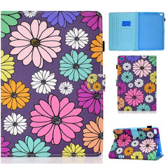 Painted Pattern TPU Horizontal Flip Leather Protective Case, For iPad 10.2 2021 / 2020 / 2019, For iPad Air / Air2 / 9.7 (2017 2018), For iPad Air (2020), For iPad Pro 11 (2018/2020), For Kindle Fire HD 8 (2020)