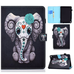 Painted Pattern TPU Horizontal Flip Leather Protective Case, For iPad 10.2 2021 / 2020 / 2019, For iPad Air / Air2 / 9.7 (2017 2018), For iPad Air (2020), For iPad Pro 11 (2018/2020), For Kindle Fire HD 8 (2020)