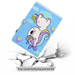 Painted Pattern TPU Horizontal Flip Leather Protective Case, For iPad mini /mini 2/mini 3/mini 4, For Samsung Galaxy Tab S6 Lite, For Samsung Galaxy Tab A 8.0 (2019), For Samsung Galaxy Tab A7 10.4 (2020), For Samsung Galaxy Tab A 10.1 (2019)