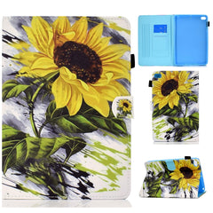 Painted Pattern TPU Horizontal Flip Leather Protective Case, For iPad mini /mini 2/mini 3/mini 4, For Samsung Galaxy Tab S6 Lite, For Samsung Galaxy Tab A 8.0 (2019), For Samsung Galaxy Tab A7 10.4 (2020), For Samsung Galaxy Tab A 10.1 (2019)