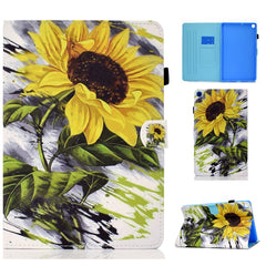 Painted Pattern TPU Horizontal Flip Leather Protective Case, For iPad mini /mini 2/mini 3/mini 4, For Samsung Galaxy Tab S6 Lite, For Samsung Galaxy Tab A 8.0 (2019), For Samsung Galaxy Tab A7 10.4 (2020), For Samsung Galaxy Tab A 10.1 (2019)