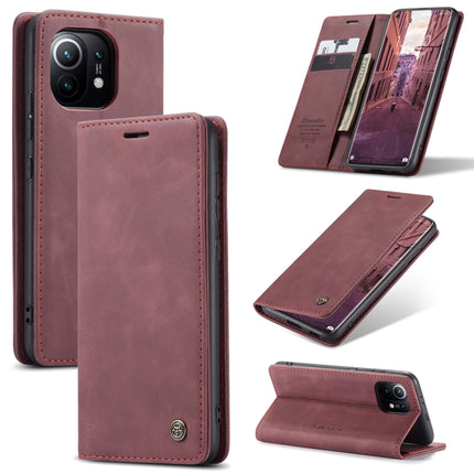 CaseMe 013 Multifunctional Horizontal Flip Leather Case with Holder & Card Slot & Wallet, For Xiaomi Mi 11