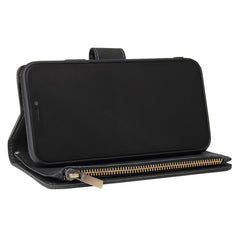 Multifunctional Retro Frosted Horizontal Flip Leather Case with Card Slot & Holder & Zipper Wallet & Photo Frame & Lanyard, For iPhone XR, For iPhone 11 Pro Max