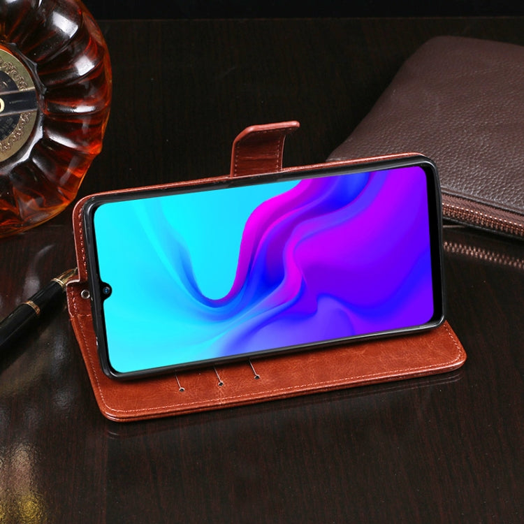 idewei Crazy Horse Texture Horizontal Flip Leather Case with Holder & Card Slots & Wallet, For Blackview A80S, For Motorola Moto G10, For OPPO Find X3 Lite