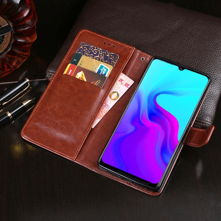 idewei Crazy Horse Texture Horizontal Flip Leather Case with Holder & Card Slots & Wallet, For Blackview A80S, For Motorola Moto G10, For OPPO Realme C21