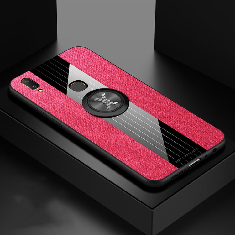 XINLI Stitching Cloth Texture Shockproof TPU Protective Case with Ring Holder, For Vivo Y67, For Vivo Y75 / V7, For Vivo Y85, For Vivo Y93