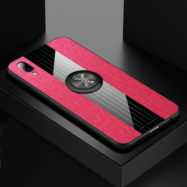 XINLI Stitching Cloth Texture Shockproof TPU Protective Case with Ring Holder, For Vivo Y67, For Vivo Y75 / V7, For Vivo Y85, For Vivo Y93