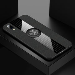 XINLI Stitching Cloth Texture Shockproof TPU Protective Case with Ring Holder, For Vivo Y97, For Vivo Z5X