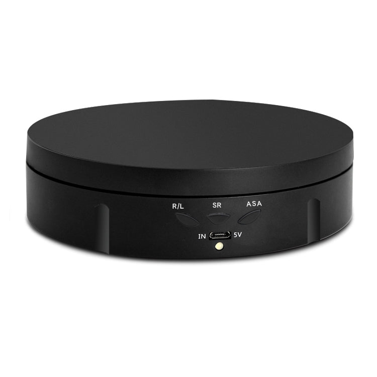 14.6cm USB Electric Rotating Turntable Display Stand Video Shooting Props Turntable for Photography, Load: 10kg, 14.6cm, 14.6cm(Black Mirror), 14.6cm (White Mirror)