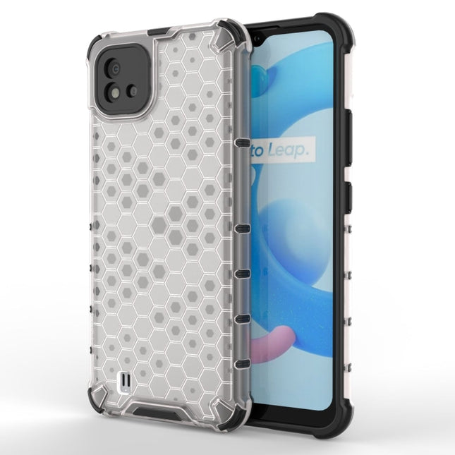 Shockproof Honeycomb PC + TPU Case, For OPPO Realme C20