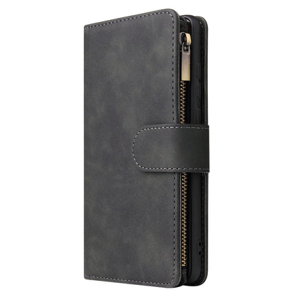 Multifunctional Retro Frosted Horizontal Flip Leather Case with Card Slot & Holder & Zipper Wallet & Photo Frame & Lanyard, For Huawei P20 lite (2019), For Huawei P20 Pro, For Huawei P30, For Huawei P30 Lite, For Huawei P30 Pro, For Huawei Honor 20    ...