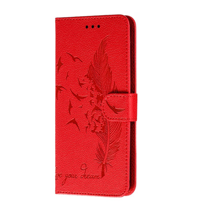 Feather Pattern Litchi Texture Horizontal Flip Leather Case with Holder & Wallet & Card Slots, For Huawei Mate 30, For Huawei Mate 30 Pro, For Huawei Mate 30 Lite / nova 5i Pro, For Xiaomi Redmi Note 8