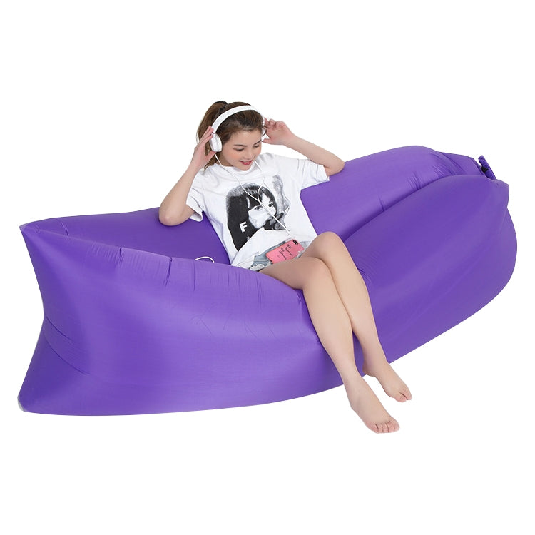 Outdoor Portable Lazy Water Inflatable Sofa Beach Grass Air Bed, Size: 200 x 70cm