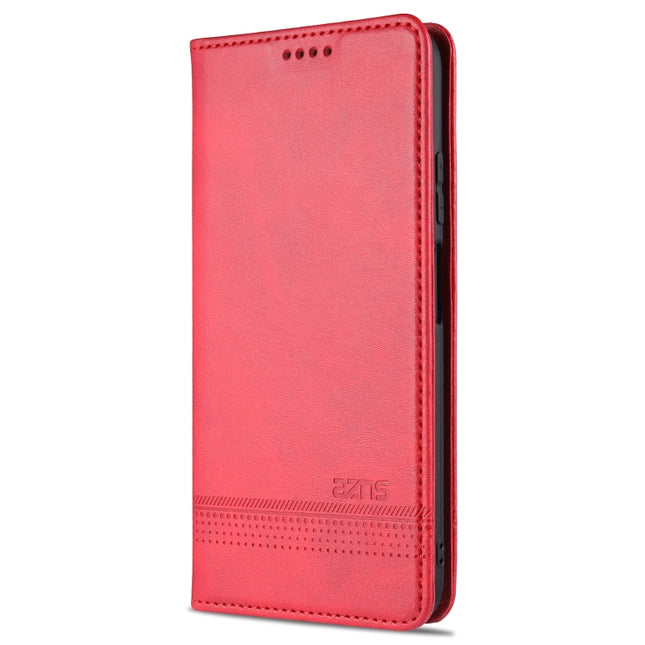 AZNS Magnetic Calf Texture Horizontal Flip Leather Case with Card Slots & Holder & Wallet, For Xiaomi Redmi Note 10 Pro, For Xiaomi Redmi Note 10 Pro Max, For Xiaomi Mi 10S, For vivo X60 Pro