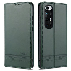 AZNS Magnetic Calf Texture Horizontal Flip Leather Case with Card Slots & Holder & Wallet, For Xiaomi Redmi Note 10 Pro, For Xiaomi Redmi Note 10 Pro Max, For Xiaomi Mi 10S, For vivo X60 Pro