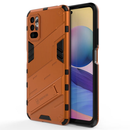 Punk Armor 2 in 1 PC + TPU Shockproof Case with Invisible Holder, For Xiaomi Redmi Note 10 5G, For Xiaomi Redmi Note 10 Pro, For Xiaomi Mi 11 Ultra