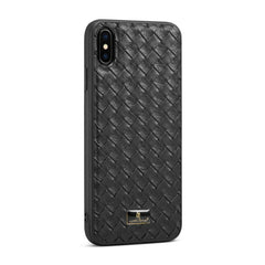 Fierre Shann Leather Texture Phone Back Cover Case, For iPhone SE 2022 / SE 2020 / 8 / 7, For iPhone 8 Plus / 7 Plus, For iPhone XS / X, For iPhone XR, For iPhone XS Max, For iPhone 11, For iPhone 11 Pro, For iPhone 11 Pro Max