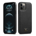 For iPhone 12 mini / Cowhide Black