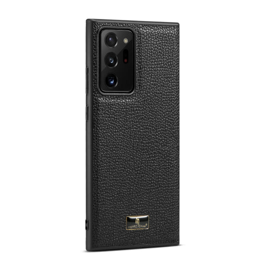 Fierre Shann Leather Texture Phone Back Cover Case, For Samsung Galaxy Note20 Ultra, For Samsung Galaxy S21 5G, For Samsung Galaxy S21+ 5G, For Samsung Galaxy S21 Ultra 5G, For Xiaomi Mi 11 Pro, For OPPO Find X3