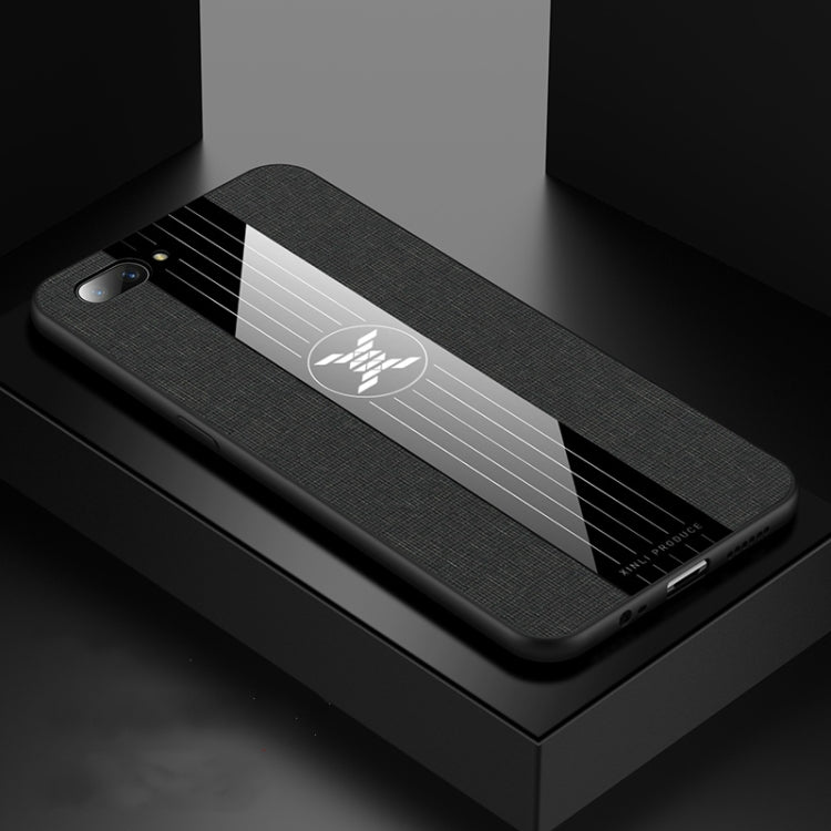XINLI Stitching Cloth Textue Shockproof TPU Protective Case, For OPPO A3, For OPPO A5, For OPPO A7, For OPPO A7X / F9