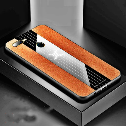 XINLI Stitching Cloth Textue Shockproof TPU Protective Case, For OPPO A3, For OPPO A5, For OPPO A7, For OPPO A7X / F9