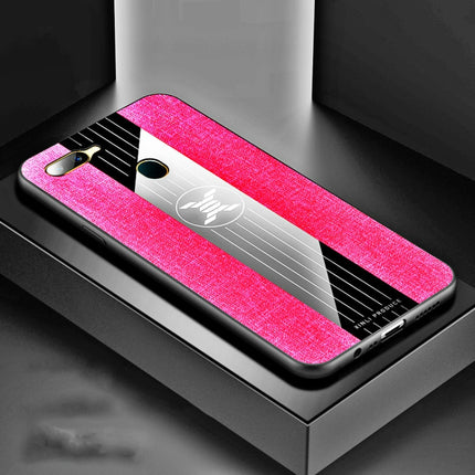 XINLI Stitching Cloth Textue Shockproof TPU Protective Case, For OPPO A3, For OPPO A5, For OPPO A7, For OPPO A7X / F9