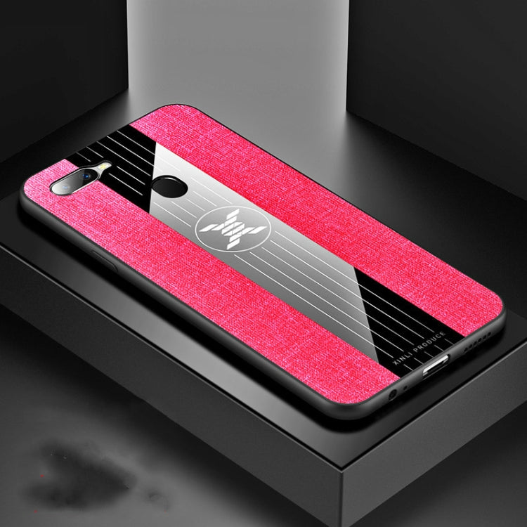 XINLI Stitching Cloth Textue Shockproof TPU Protective Case, For OPPO A3, For OPPO A5, For OPPO A7, For OPPO A7X / F9
