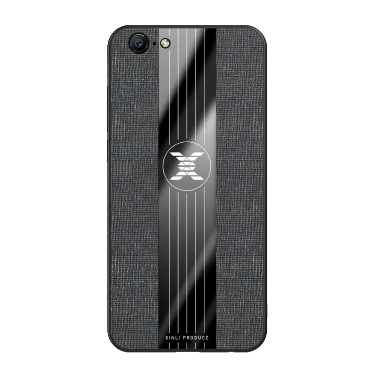 XINLI Stitching Cloth Textue Shockproof TPU Protective Case, For OPPO  A57, For OPPO A59, For OPPO A73, For  OPPO A83