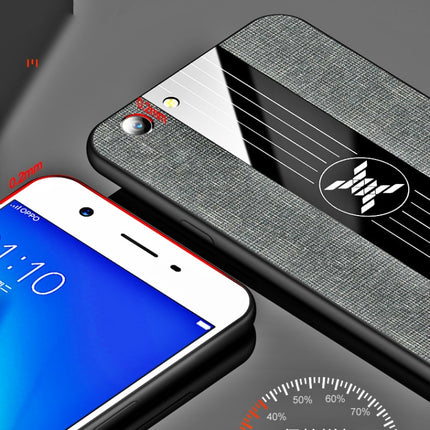 XINLI Stitching Cloth Textue Shockproof TPU Protective Case, For OPPO  A57, For OPPO A59, For OPPO A73, For  OPPO A83