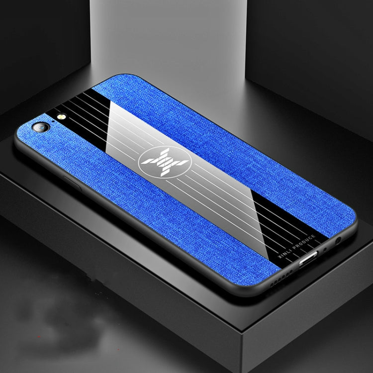 XINLI Stitching Cloth Textue Shockproof TPU Protective Case, For OPPO  A57, For OPPO A59, For OPPO A73, For  OPPO A83