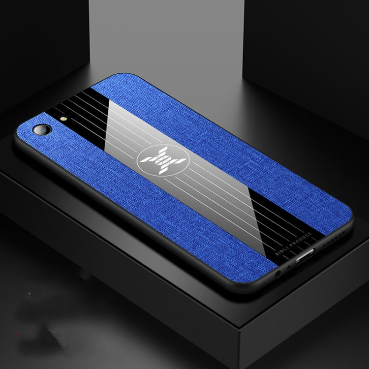 XINLI Stitching Cloth Textue Shockproof TPU Protective Case, For OPPO  A57, For OPPO A59, For OPPO A73, For  OPPO A83