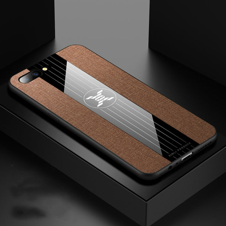 XINLI Stitching Cloth Textue Shockproof TPU Protective Case, For OPPO R11, For OPPO R11 Plus, For OPPO R11S, For OPPO  R11S Plus