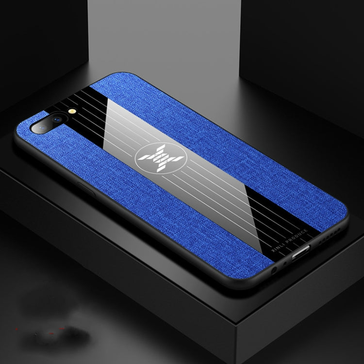 XINLI Stitching Cloth Textue Shockproof TPU Protective Case, For OPPO R11, For OPPO R11 Plus, For OPPO R11S, For OPPO  R11S Plus