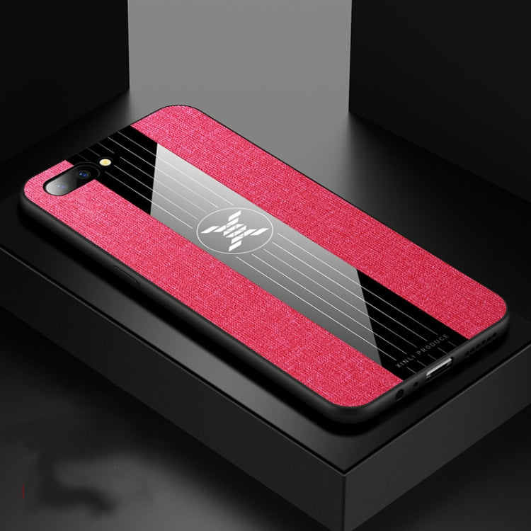 XINLI Stitching Cloth Textue Shockproof TPU Protective Case, For OPPO R11, For OPPO R11 Plus, For OPPO R11S, For OPPO  R11S Plus