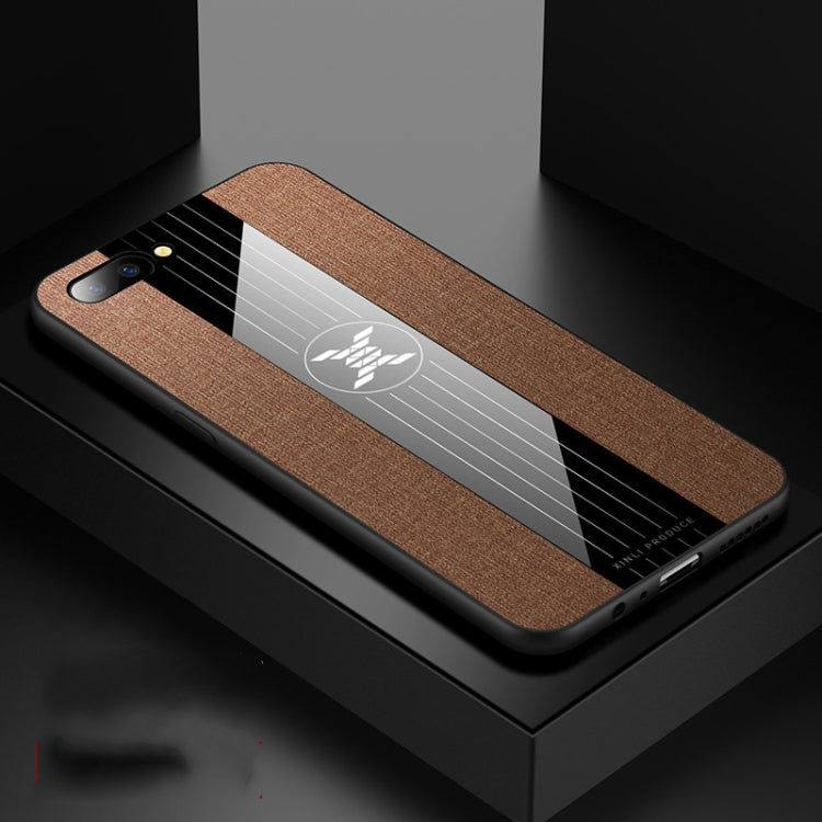 XINLI Stitching Cloth Textue Shockproof TPU Protective Case, For OPPO R11, For OPPO R11 Plus, For OPPO R11S, For OPPO  R11S Plus